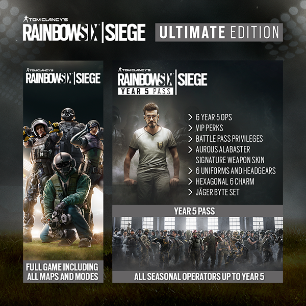 Tom Clancy's Rainbow Six Siege Ultimate Edition Year 5 EU Uplay CD Key