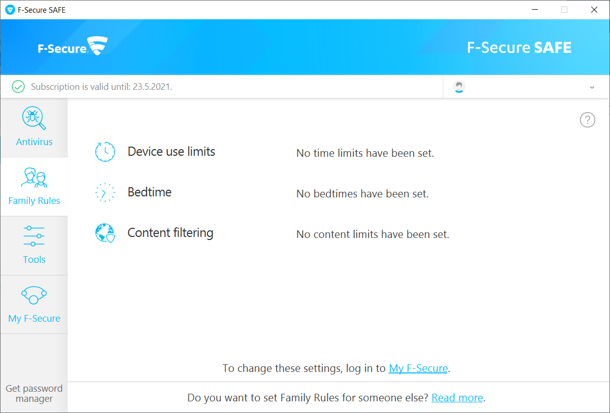 F-Secure SAFE CD Key (6 months / 3 devices)