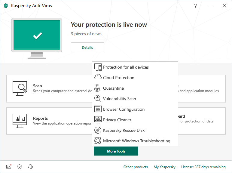 Kaspersky Anti Virus 2020 Key (1 Year / 5 Devices)