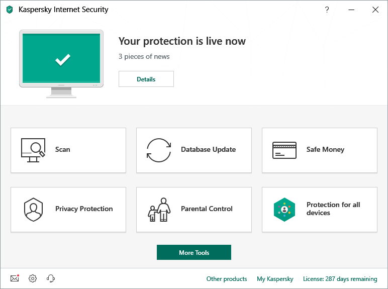 Kaspersky Internet Security 2019 EU Key (1 Year / 1 PC) 