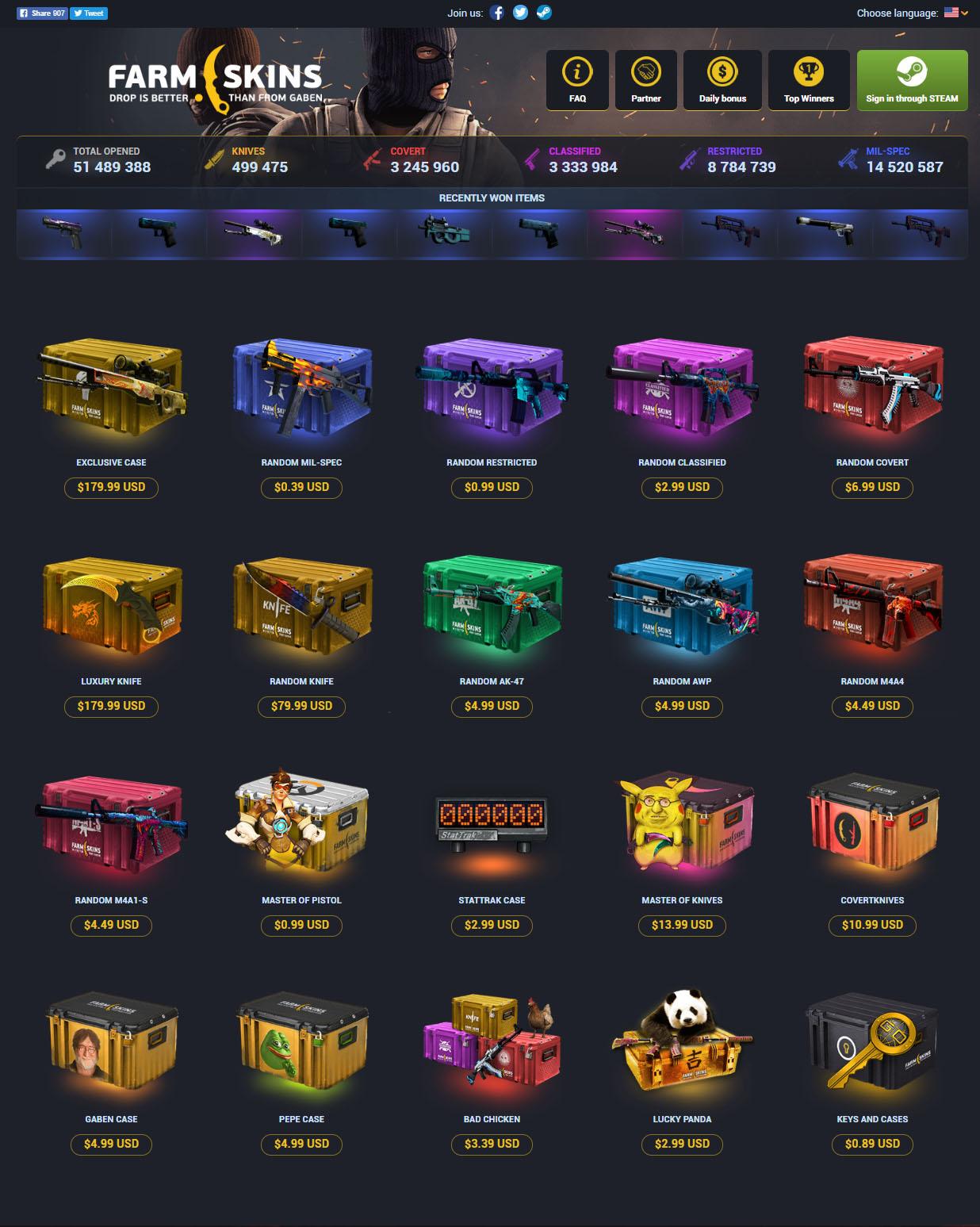 Farmskins $5 Wallet Card