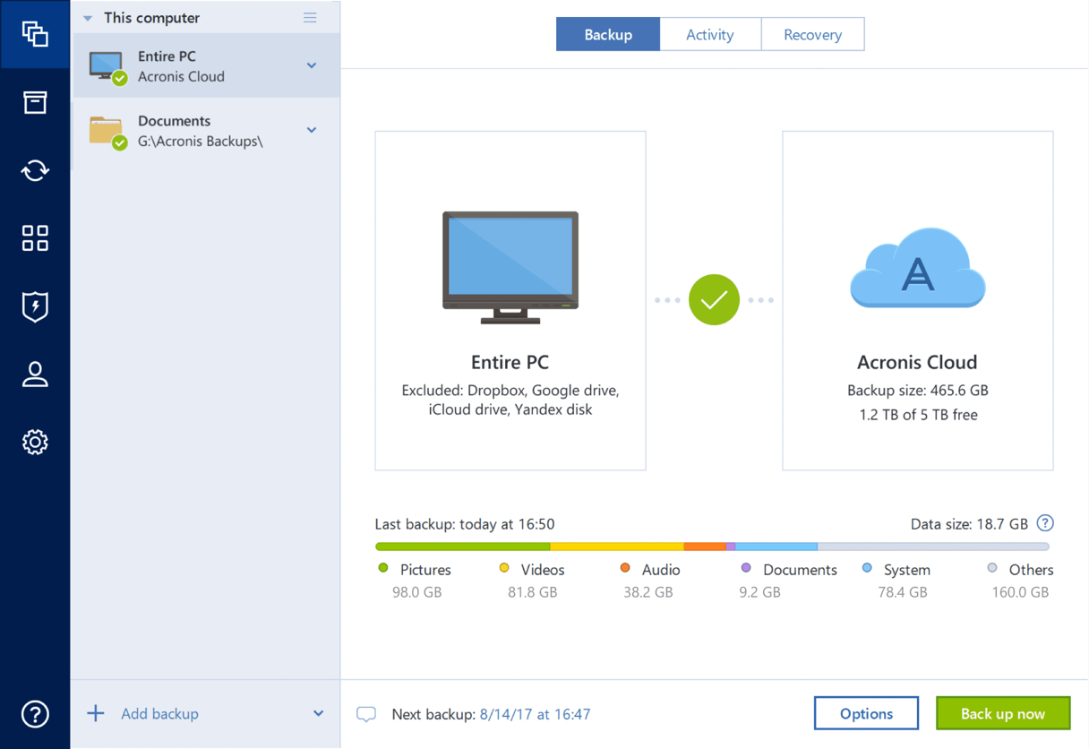 Acronis True Image 2019 Key (1 Year / 3 Device)