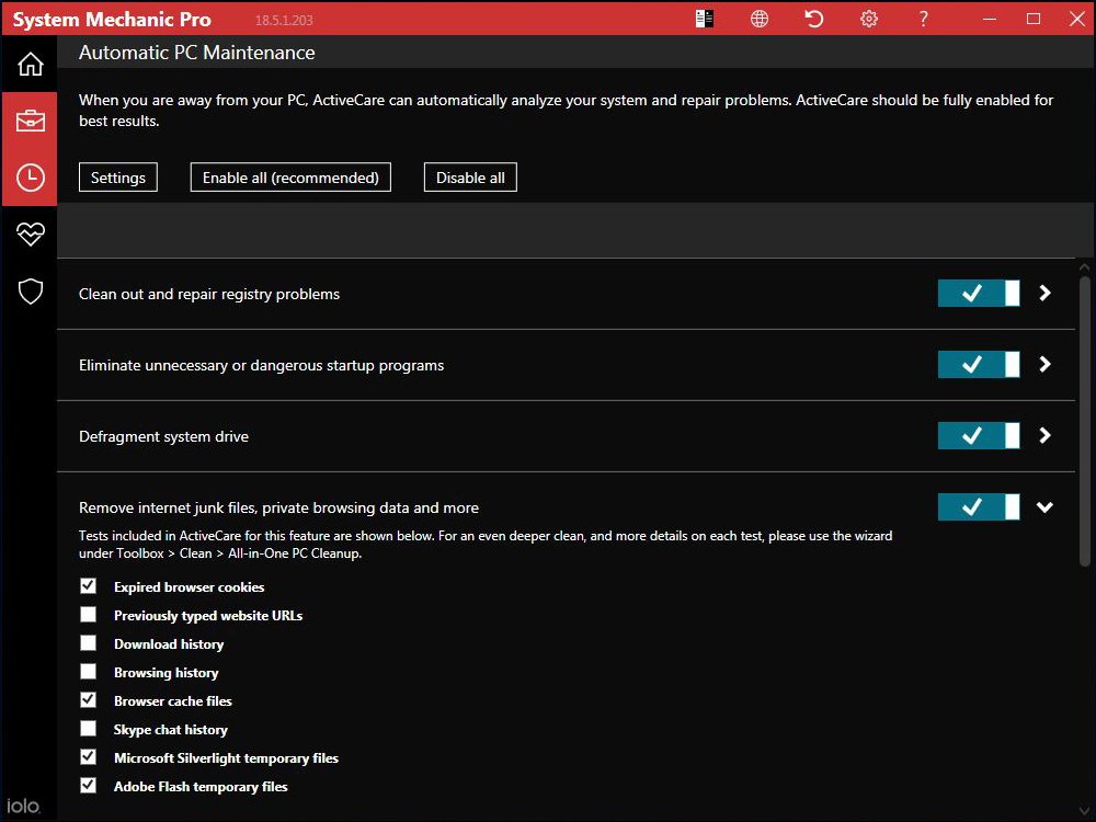 iolo System Mechanic Pro Key (1 Year / Unlimited Devices)