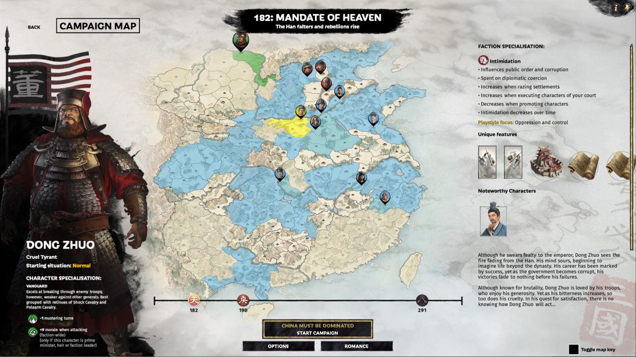 Total War: THREE KINGDOMS - Mandate of Heaven DLC EU Steam Altergift