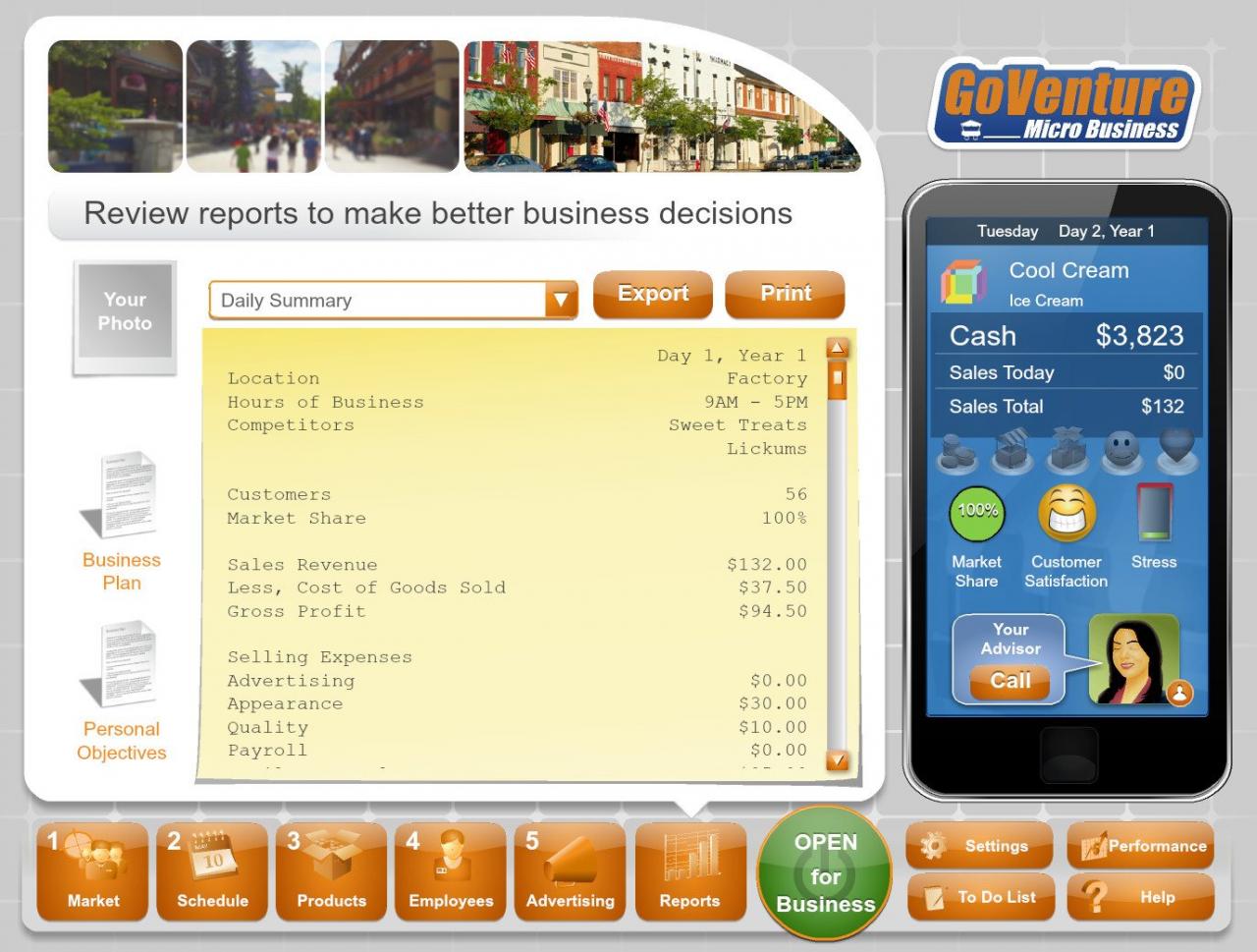 GoVenture MICRO BUSINESS Steam CD Key