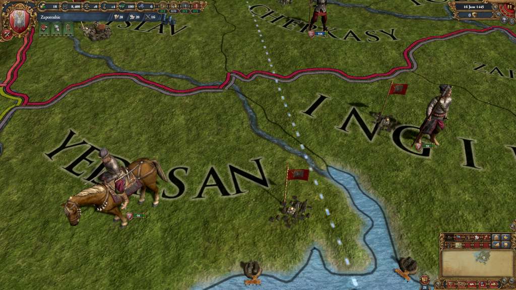 Europa Universalis IV - The Cossacks Content Pack RU VPN Required Steam CD Key