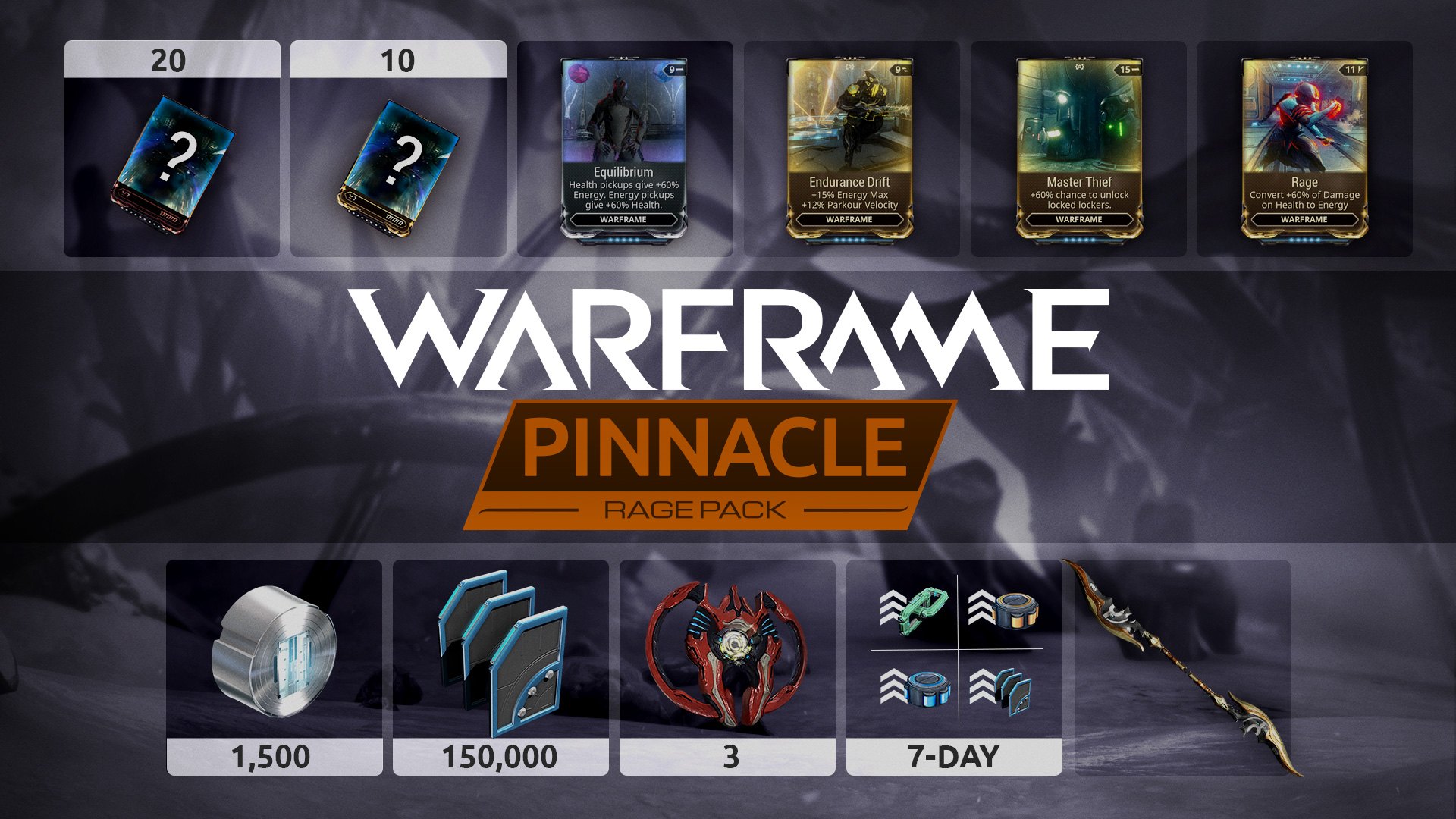 Warframe - Rage Pinnacle DLC Manual Delivery