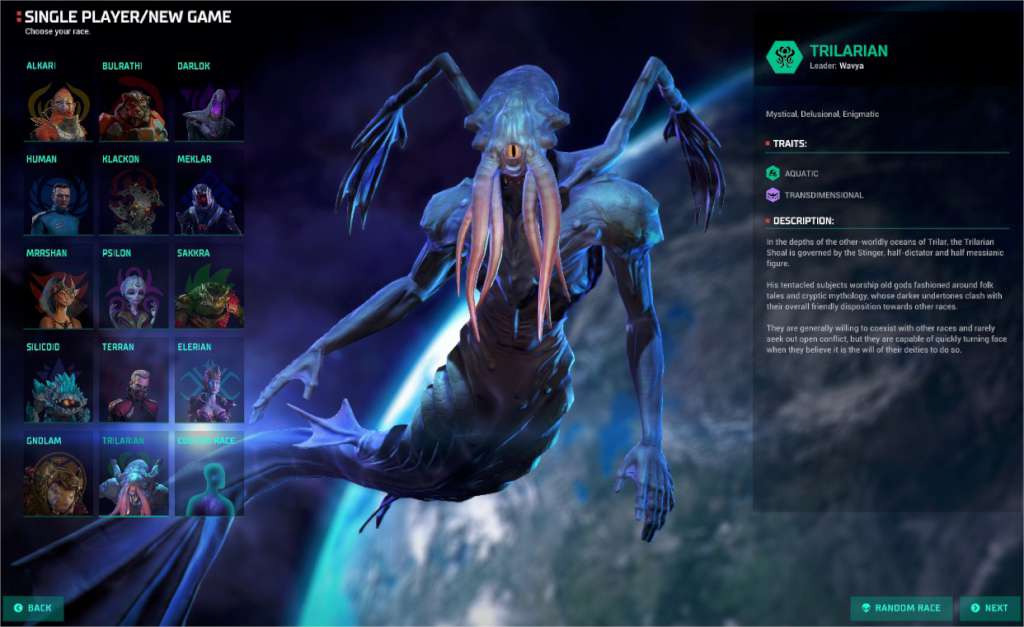 Master of Orion Revenge at Antares Race Pack DLC Steam CD Key