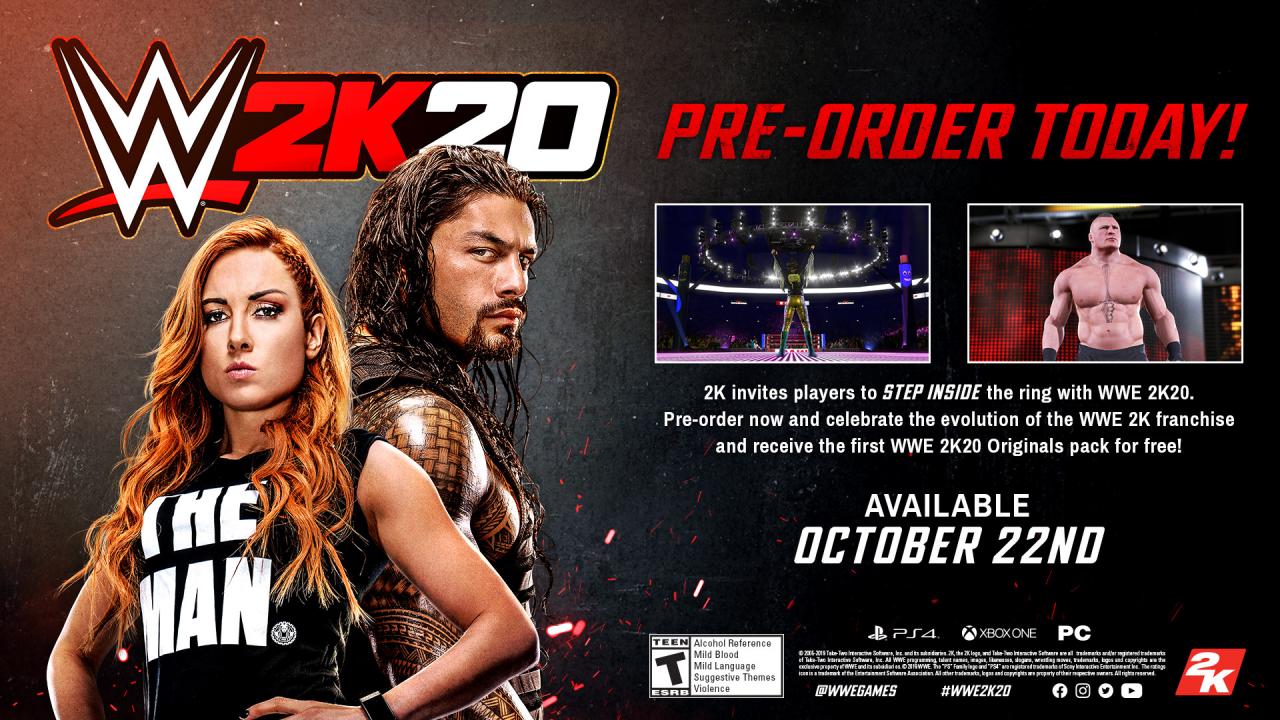 WWE 2K20 RU VPN Activated Steam CD Key
