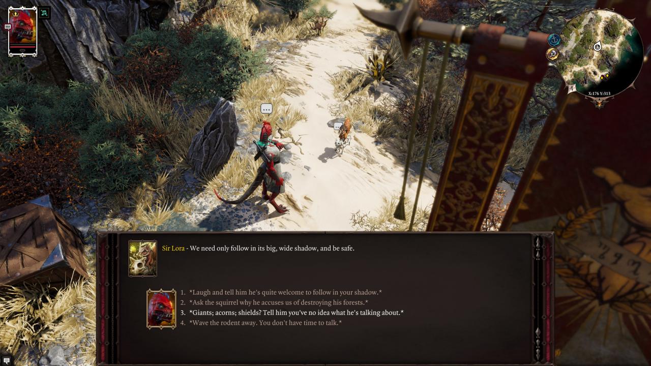Divinity: Original Sin 2 - Companion: Sir Lora the Squirrel DLC US XBOX One CD Key