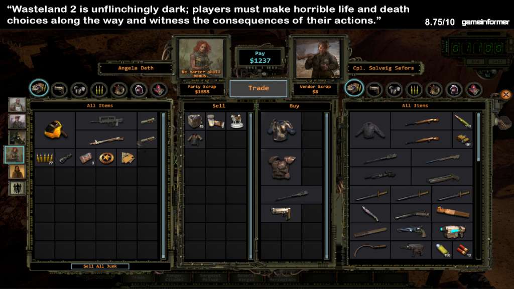 Wasteland 2 EU Steam CD Key