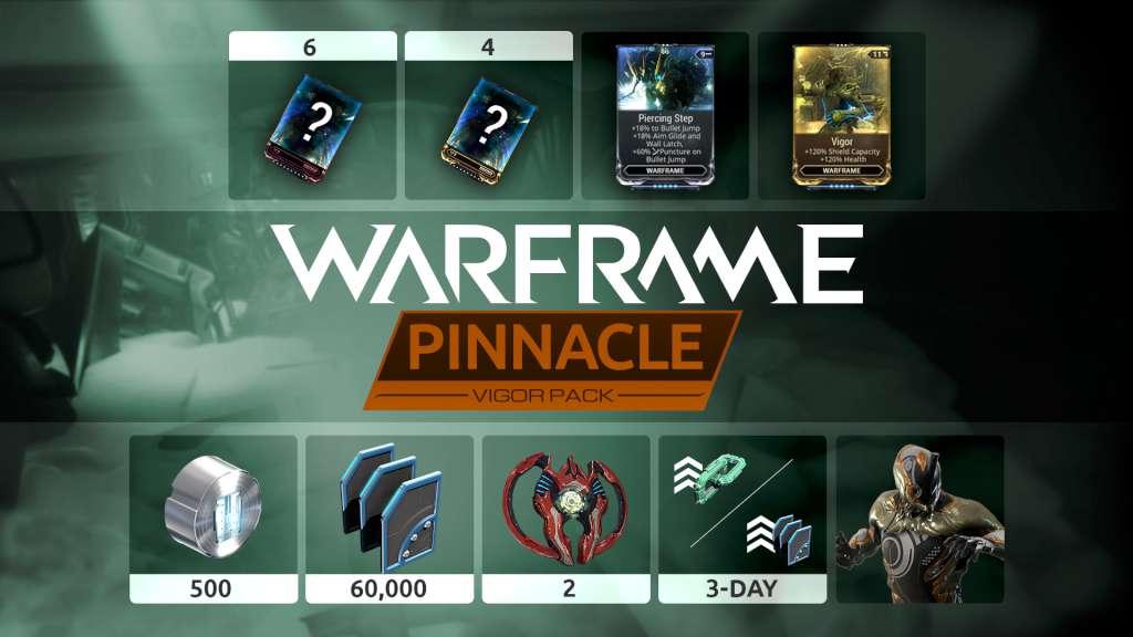 Warframe - Vigor Pinnacle Pack DLC Steam CD Key