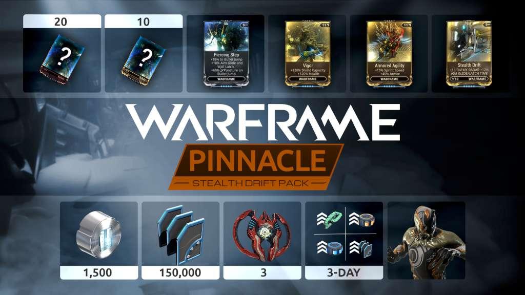 Warframe - Stealth Drift Pinnacle Pack DLC Steam CD Key