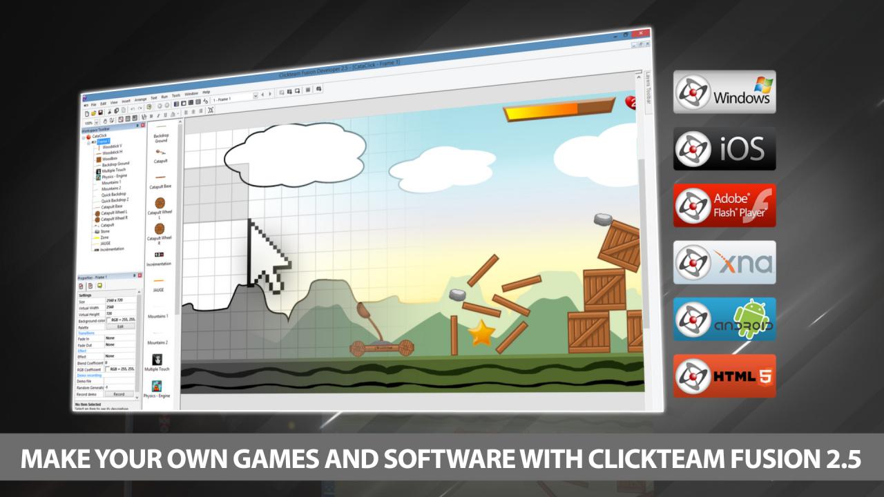 HTML5 Exporter for Clickteam Fusion 2.5 DLC Steam CD Key