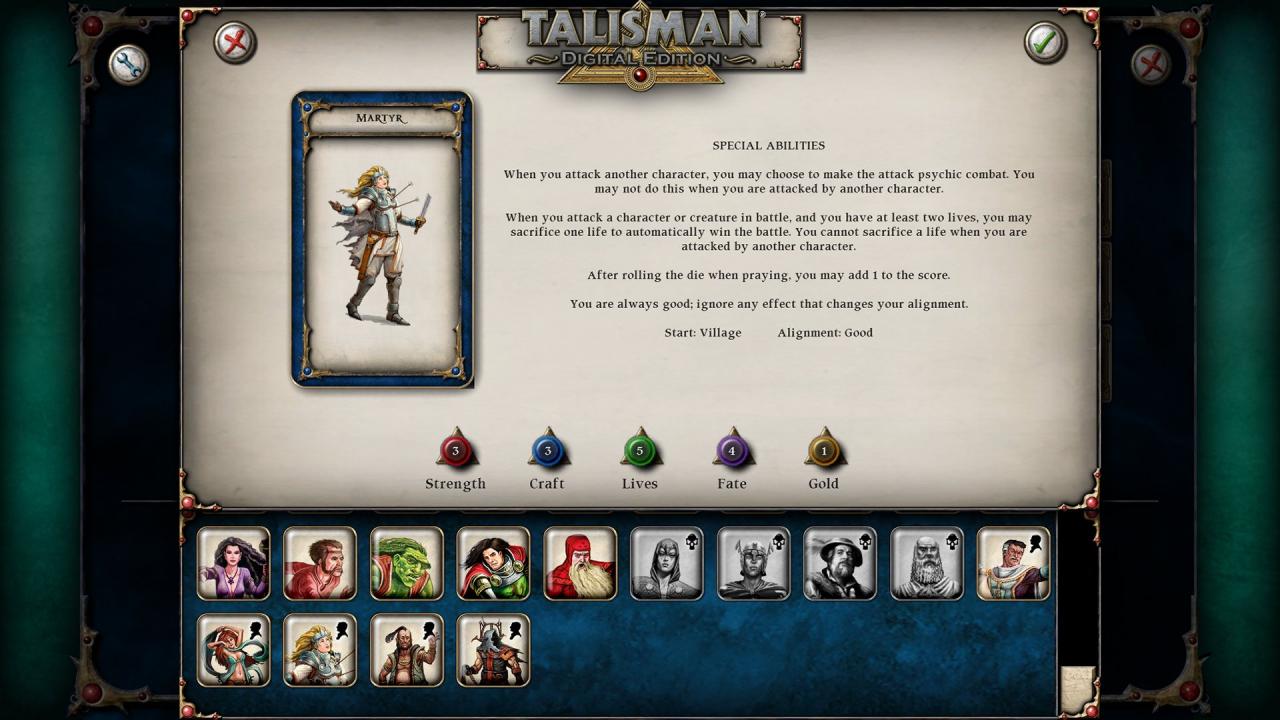 Talisman - Character Pack #5 - Martyr DLC Steam CD Key