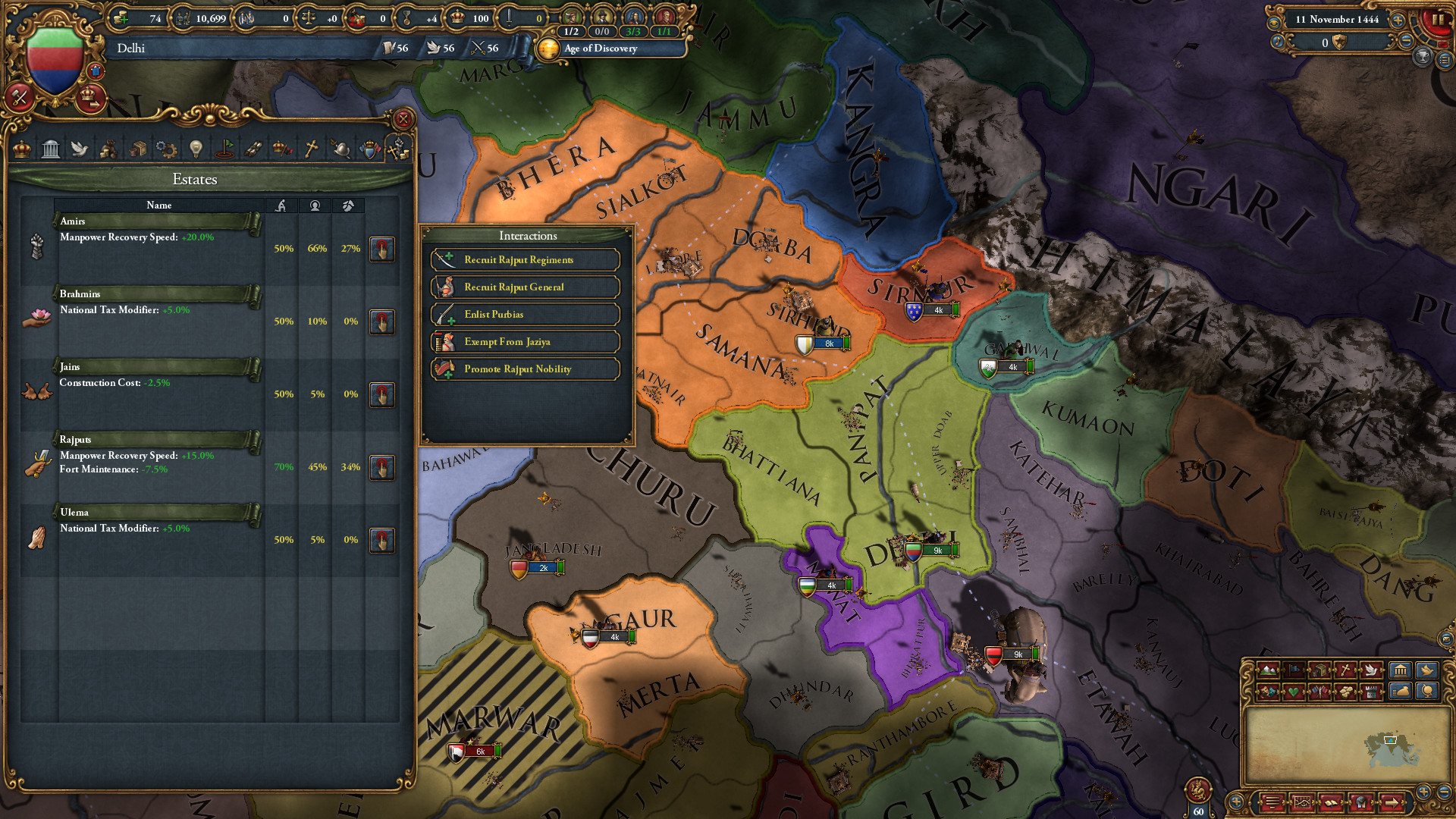 Europa Universalis IV - Dharma Content Pack DLC US Steam CD Key