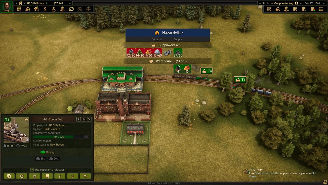 Railroad Corporation - Civil War DLC Steam CD Key