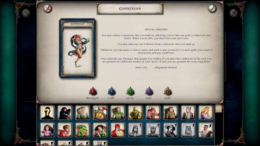 Talisman - Character Pack #2 - Courtesan DLC Steam CD Key