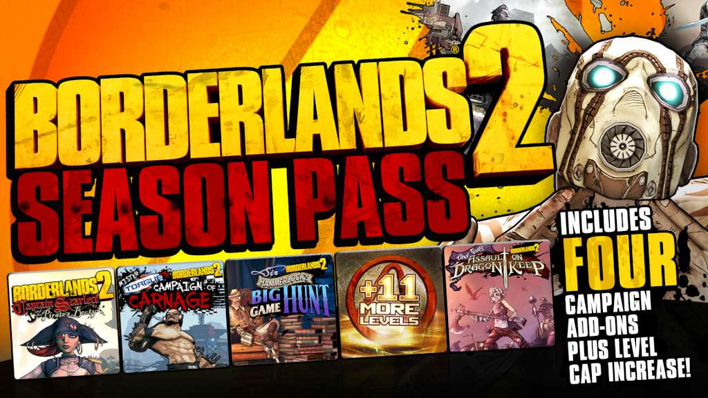 Borderlands 2 - Season Pass Steam Altergift