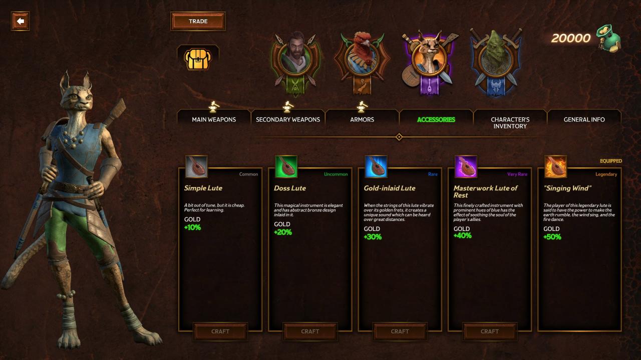 Tales from Candlekeep - Birdsong's Entertainer Pack DLC Steam CD Key