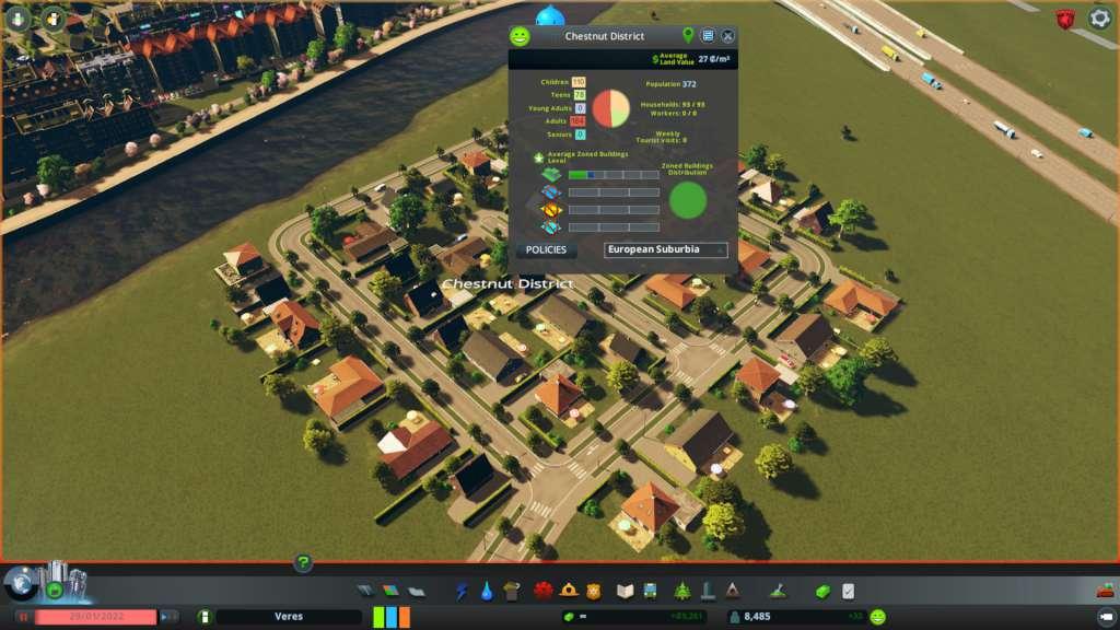 Cities: Skylines - Content Creator Pack: European Suburbia DLC Steam CD Key