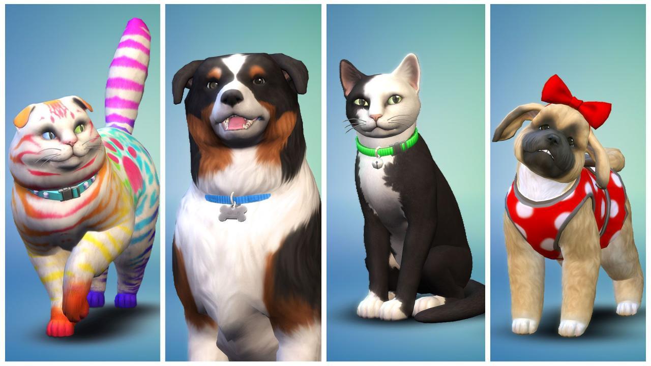 The Sims 4 Bundle - Cats & Dogs DLC + Parenthood DLC + Toddler Stuff DLC US XBOX One CD Key