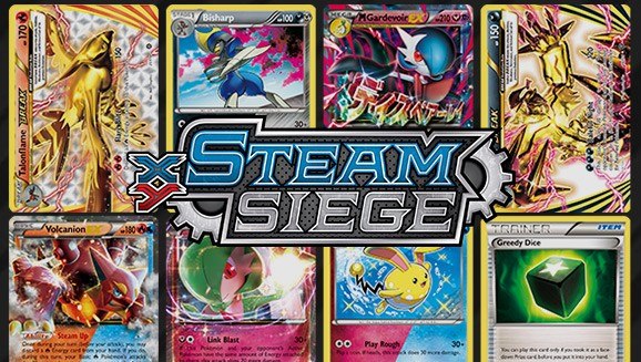 Pokemon Trading Card Game Online - Steam Siege Booster Pack CD Key