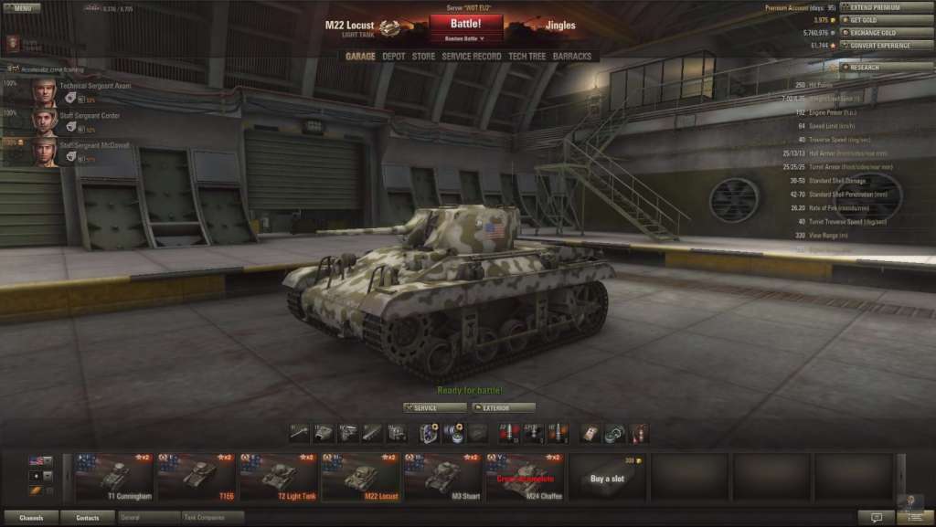 World Of Tanks More Garage Slots