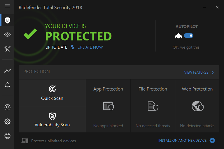 bitdefender total security 2018 key 1 year