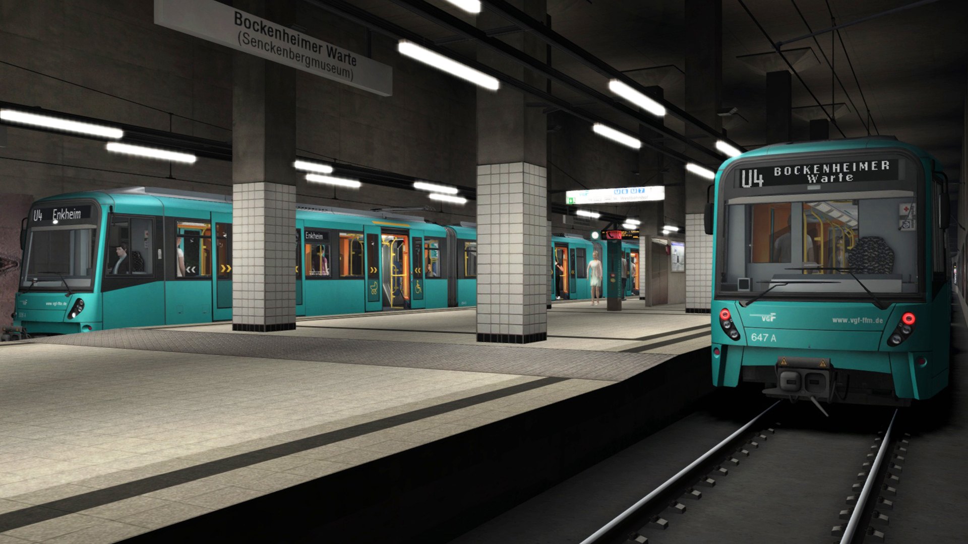 Train Simulator Frankfurt UBahn Route AddOn Steam CD