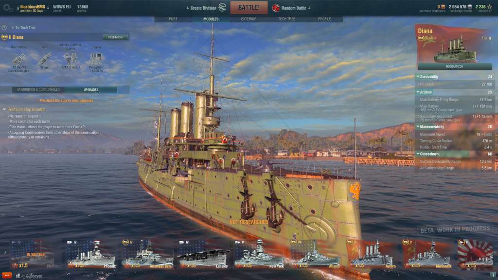 world of warships doubloons